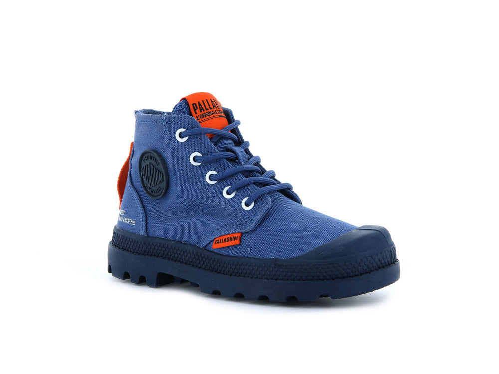 Botas Palladium PAMPA SUPPLY Niños Azul Marino | Costa Rica-40987